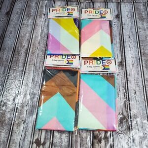 Pride Target Intersex Inclusive Progress Pride Rainbow LGBT Flag 3 X 5 Set Of 4